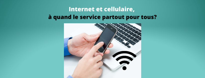 Daniel Gignac, fait le point sur les services Internet et de téléphonie sans fil. À quand le service partout pour tous? On se souvient il y a quelques mois, le gouvernement du Québec en collaboration avec le gouvernement fédéral, a annoncé l'opération Haute vitesse.
