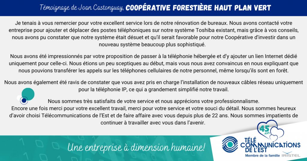 Commentaire Coopérative forestière Haut Plan Vert Commentaire Coopérative forestière Haut Plan Vert